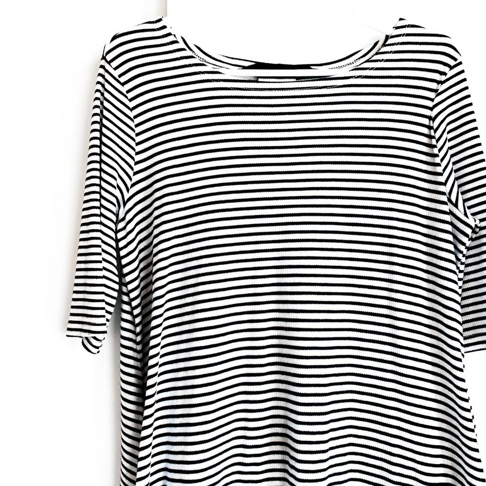 knot sisters classic striped shift dress - Picture 2 of 4